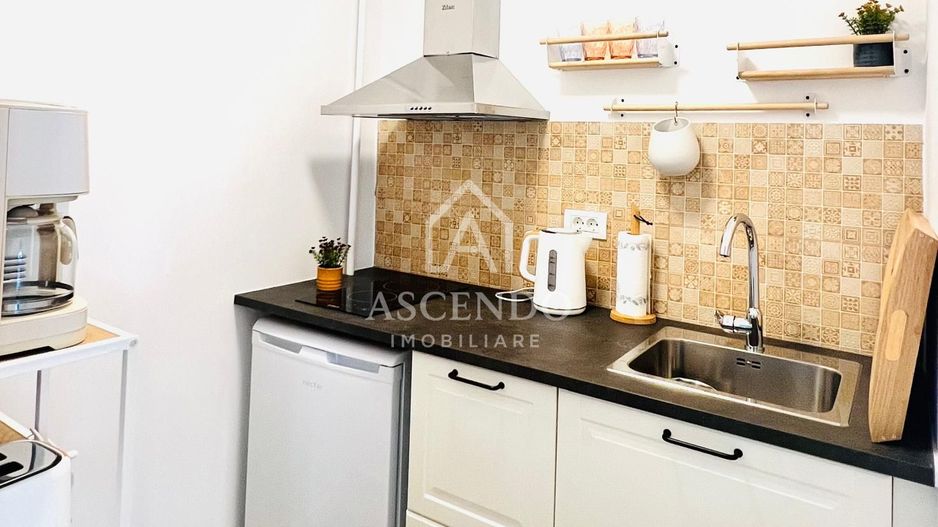 Studio renovat 25 mp + terasă 10 mp | Piața Victoriei | 0% Comision - Poză 7