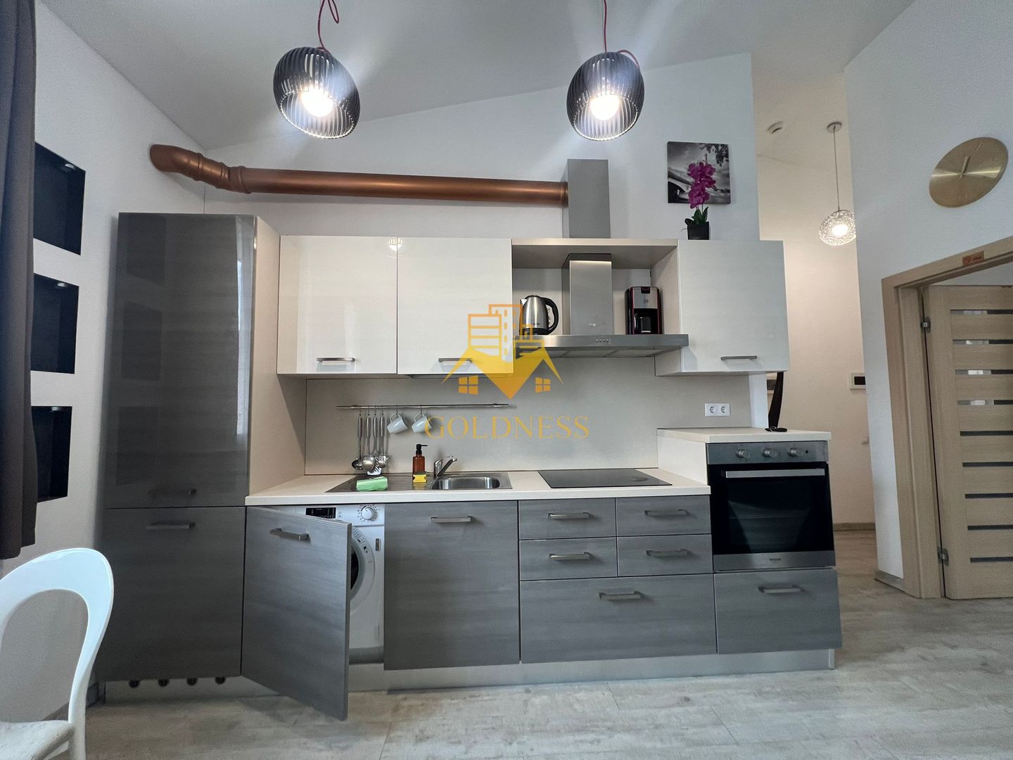 2 camere open space, modern, parcare, AC, Centru, Piata Muzeului, UMF - Poză 2