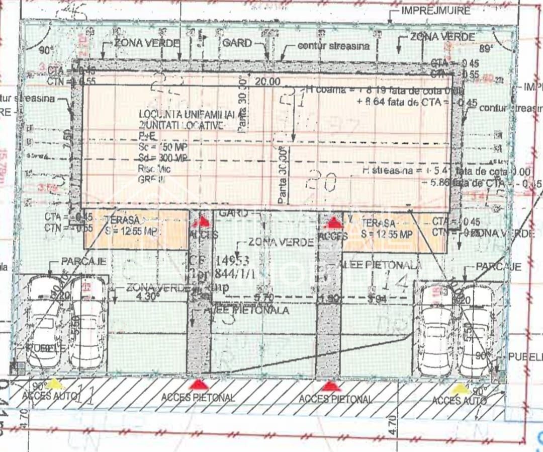 Casa Moderna Tip Duplex in Selimbar, zona Triajului - Schiță 12
