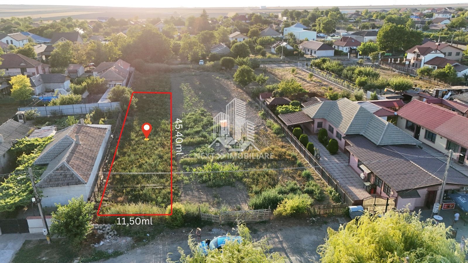Teren intravilan 509mp, intre case, nivel max P+1E - Poză 2
