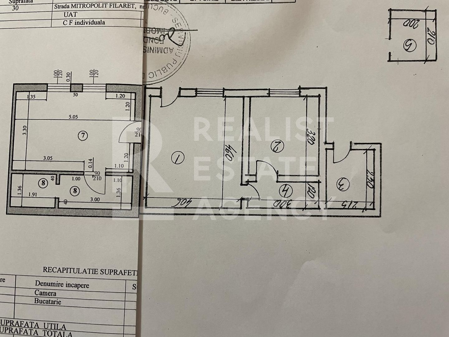Casă de vânzare amplasată în zona Mitropolit Filaret, Parcul Carol - Schiță 16