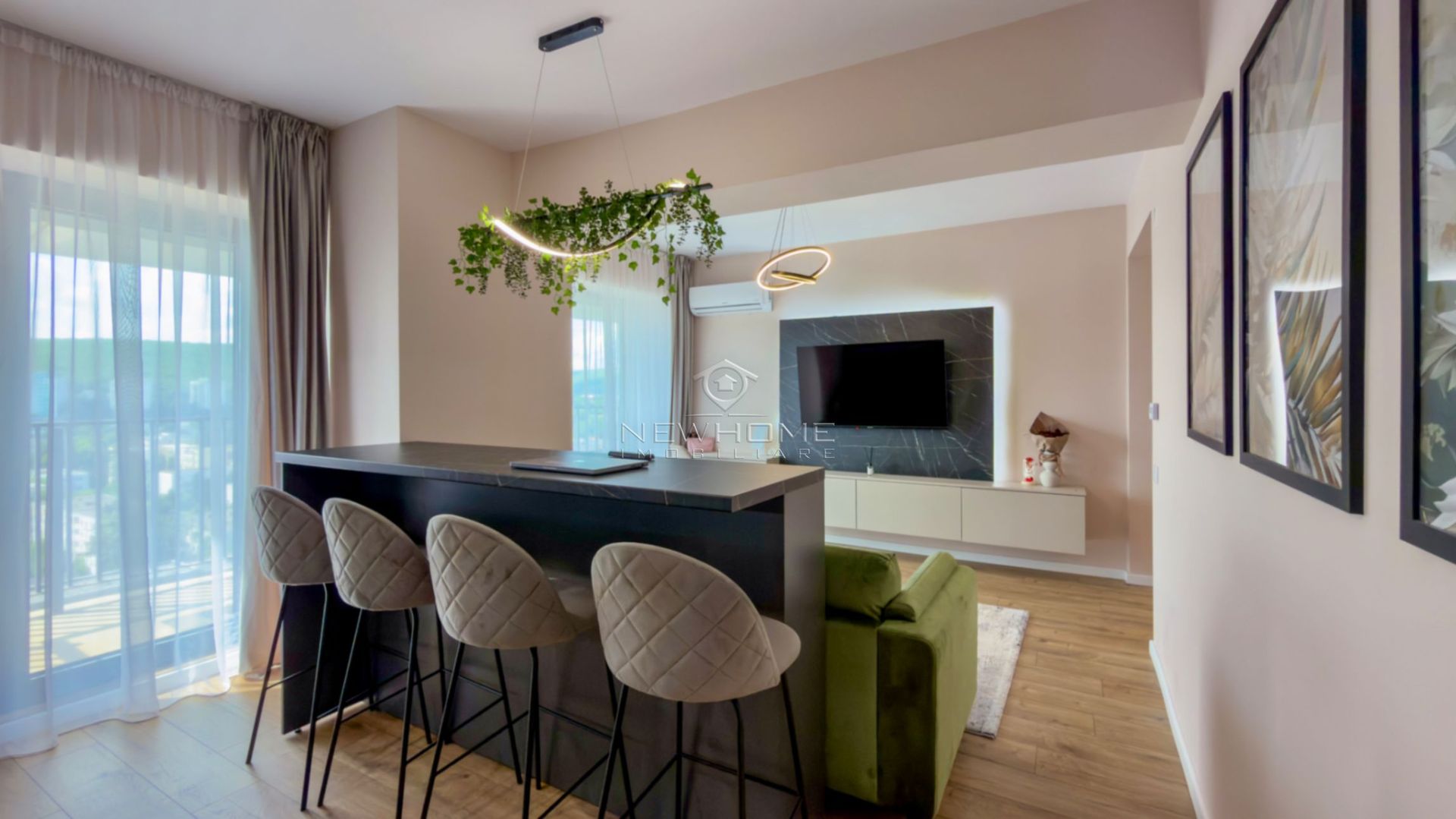 Apartament cu 2 camere, Parcare, West City Tower - Poză 8