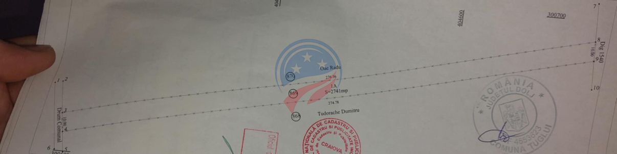 Teren de vanzare/2741 mp/Tuglui - Poză 4