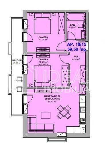 Apartament 3 Camere Doamna Stanca - Schiță 4