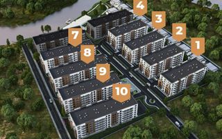 3 camere PIPERA - Mtm Pipera Lake I Gradina 52 mp I COMISION 0% - Poză 4