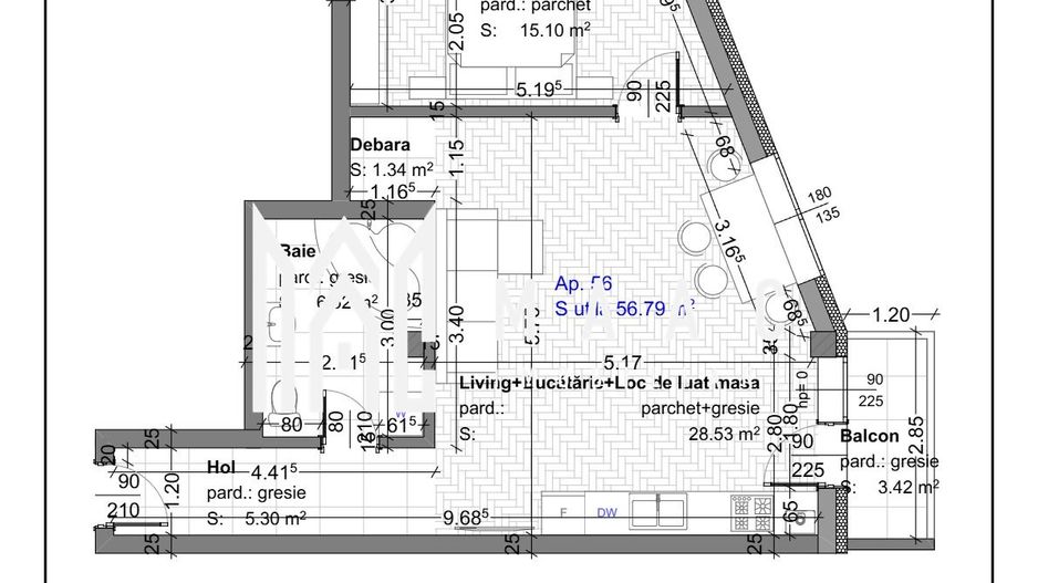 Apartament 2 camere de vânzare | Șelimbăr | etaj 1, 2025 - Poză 6