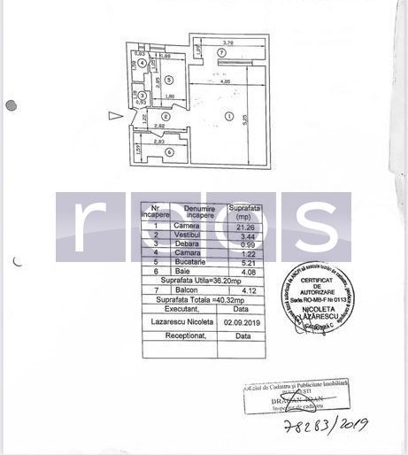 VANZARE GARSONIERA RENOVATA 40MP DECEBAL ALBA IULIA UTILATA/MOBILATA - Poză 16