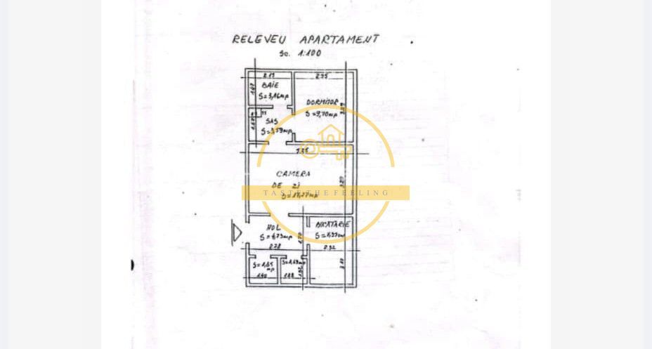 🏠Apartament 2 cam, 49MP, etaj 1 // 📍Piața Unirii - Hotel Unirea - Poză 8