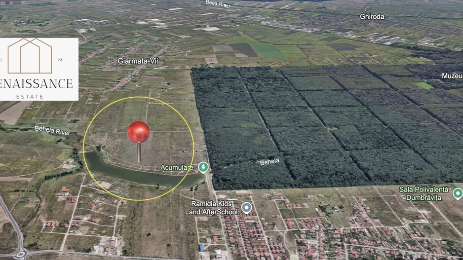 Dumbravita Lac Teren | 146.000mp PUZ Aprobat -CARTIER LUX- 155 PARCELE - Poză 1