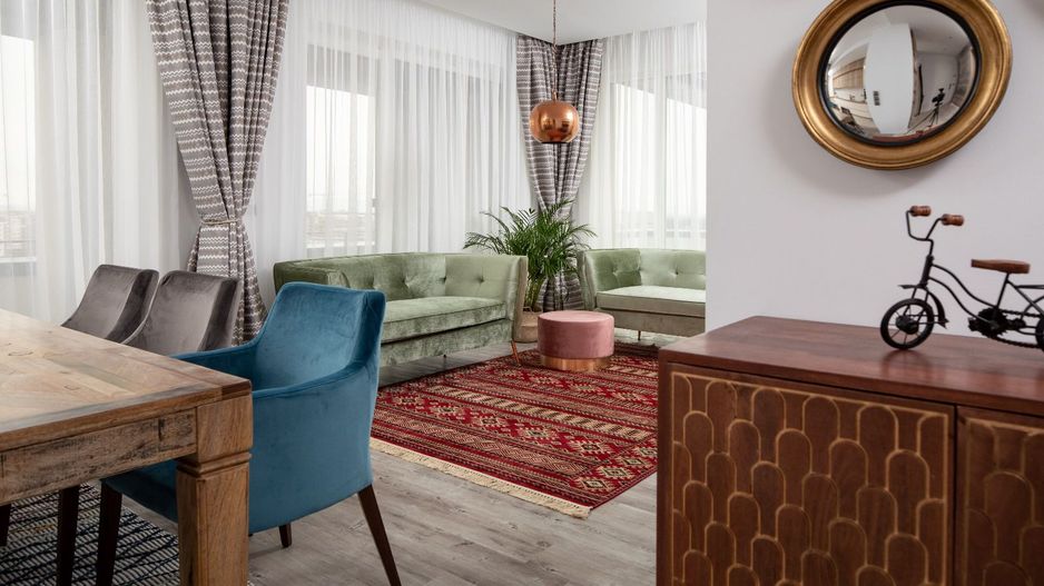 Inchiriem penthouse 4 camere mobilat lux  Coresi - Avantgarden - Poză 1