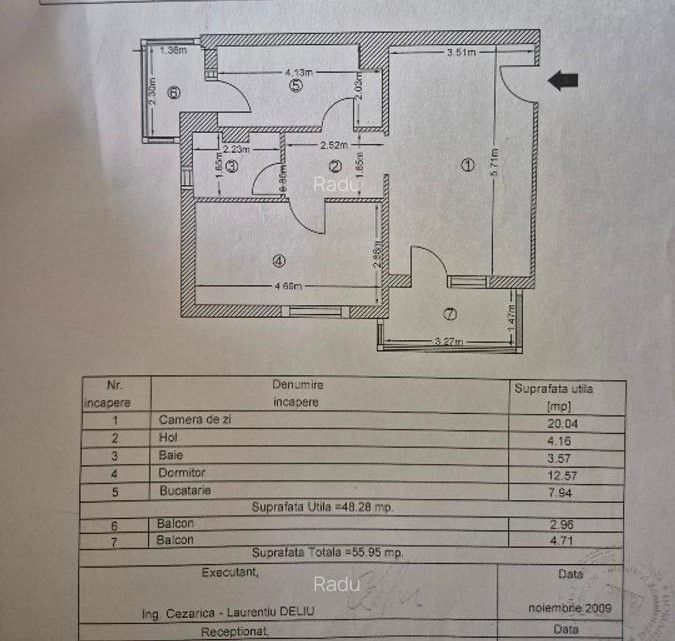 Apartament 2 camere in Complex CItadella - Auchan TItan - Poză 15