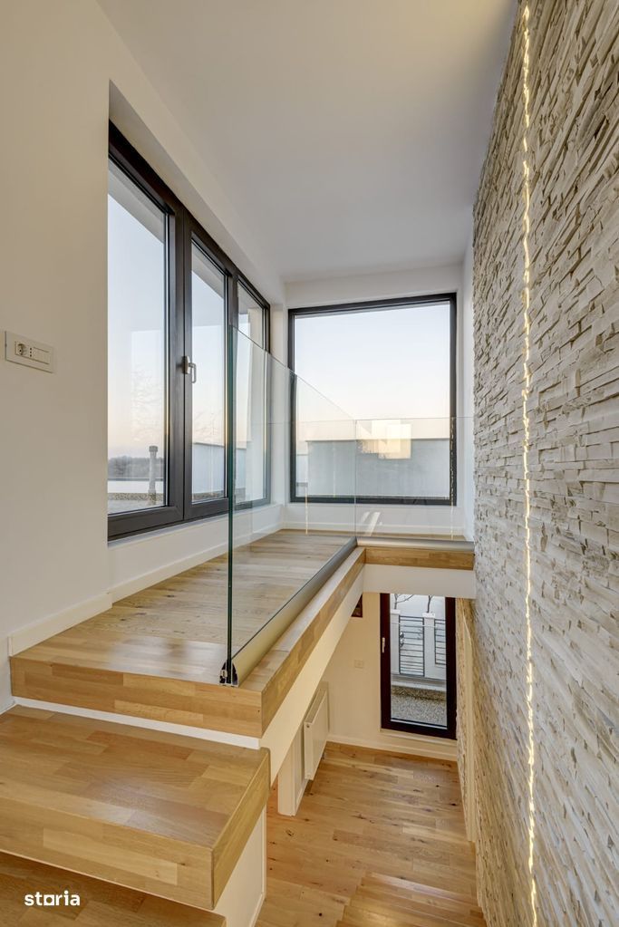 Casa in sistem smart home pe malul lacului Buftea de inchiriat - Poză 6