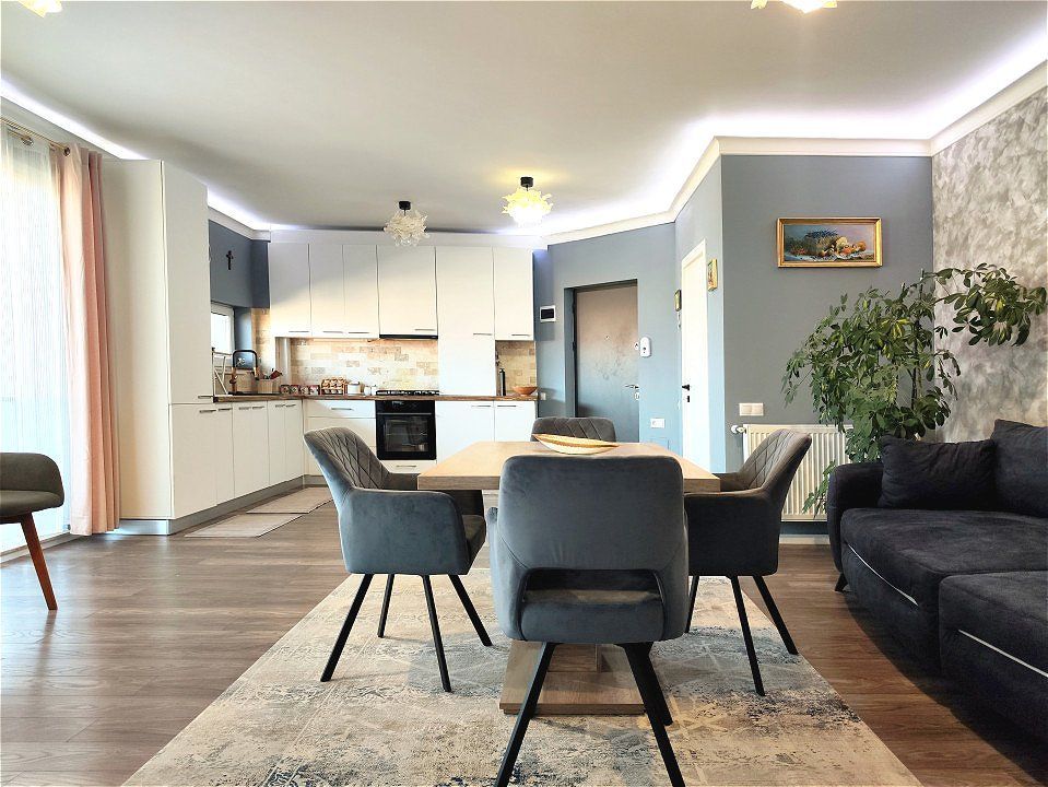 Apartament 2 camere + TERASĂ 45 mp | Etaj 2 | Florești – str. Cetății - Poză 2