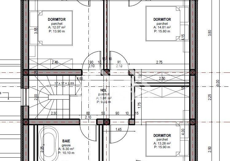 Casa noua oportunitate investitie sau locuinta - se vinde la ROSU - Schiță 2
