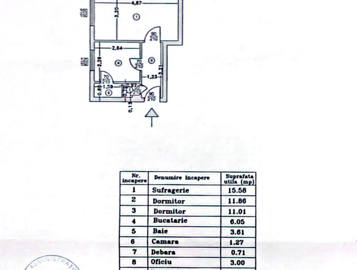 Apartament cu 3 camere de vanzare, 57 mp utili,  Auchan Crangasi - Poză 4