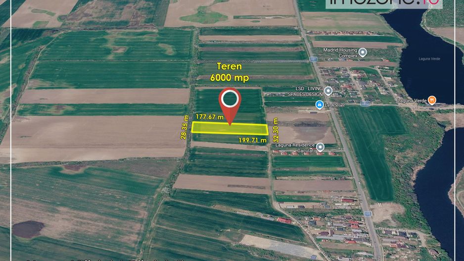 6000 mp, Caciulati - Balotesti, ideal pentru a dezvolta un ansamblu rezidential - Poză 4