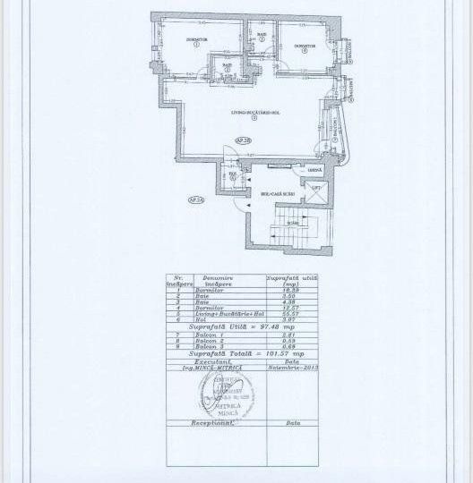Apartament spatios 3 camere zona Dacia I Imobil nou boutique - Poză 16