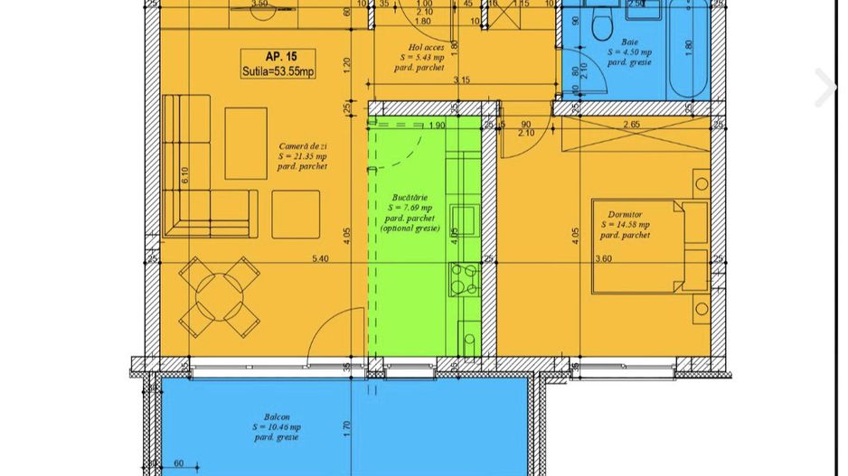 Apartament 2 camere bloc nou 2024 - Poză 2