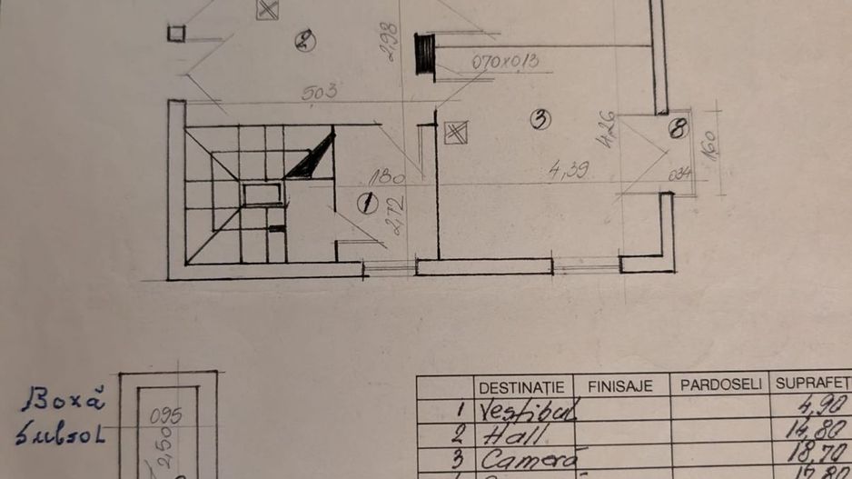 APARTAMENT 2 CAMERE | 64MP | CAPITALE - Schiță 25