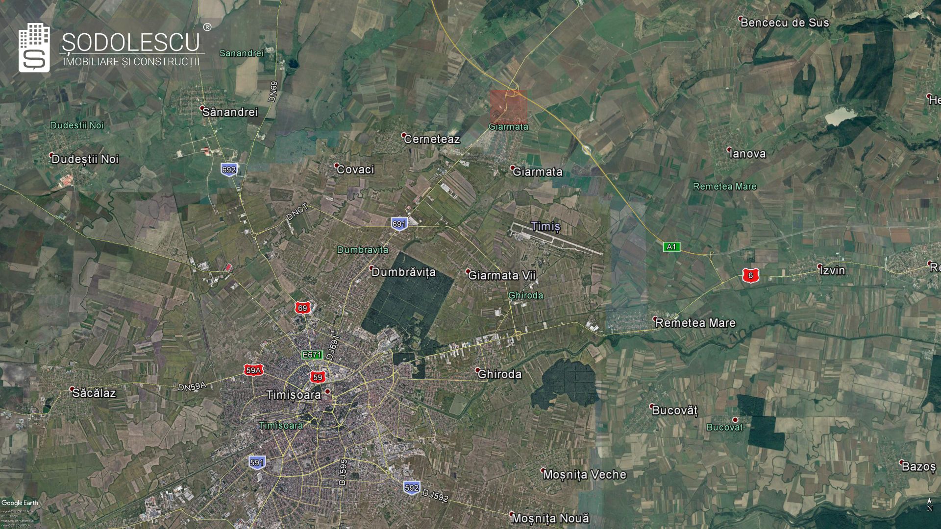 PUZ _teren 37.500 mp Giarmata  spre A1 - Poză 11