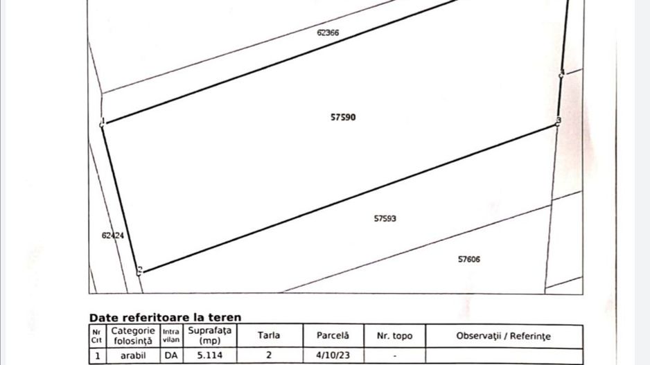 Teren intravilan 5114 mp in comuna 1 Decembrie - Ilfov - Poză 4