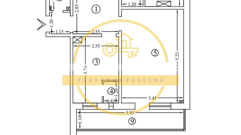 Apartament 3 camere/ decomandat/ 72mp/ Dacia - Poză 11