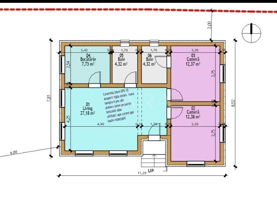 Vanzare casa individuala pe un singur nivel,  Campenesti - Poză 4