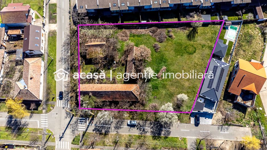 Teren de 2.782 mp. Perfect pentru parcelare și construcție de case - Poză 2
