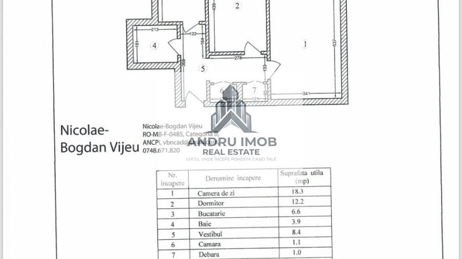 Tineretului – 2 Camere Decomandat - Poză 16