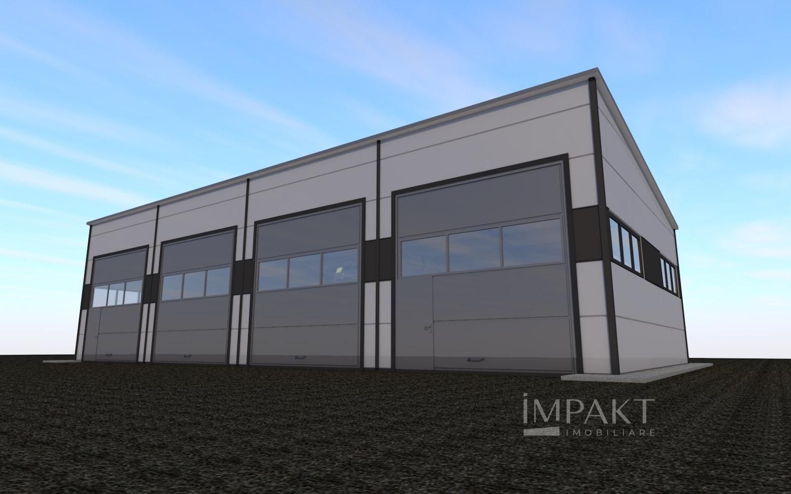Teren Industrial 5800 mp cu PUD pentru 4 Hale – Centura Apahida - Poză 6