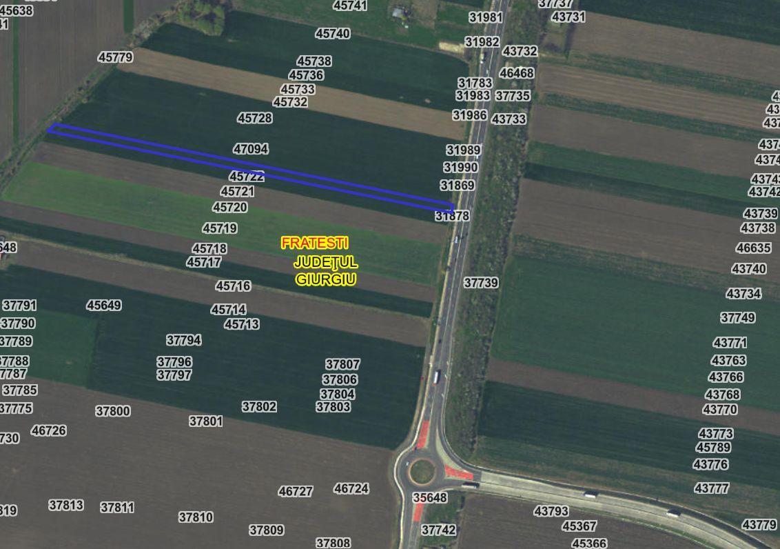 Teren intravilan 5000 mp – deschidere DN5 - Poză 1
