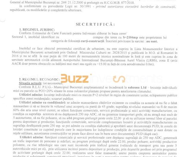 Teren 2104 mp | Herastrau | Lacul Baneasa  | Super Pozitie | - Schiță 8