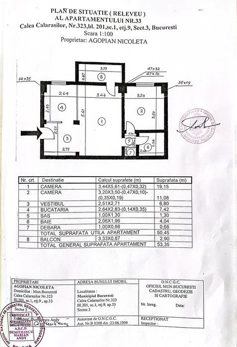 Aparatament 2 camere - Calea Calarasilor DECEBAL - Poză 7