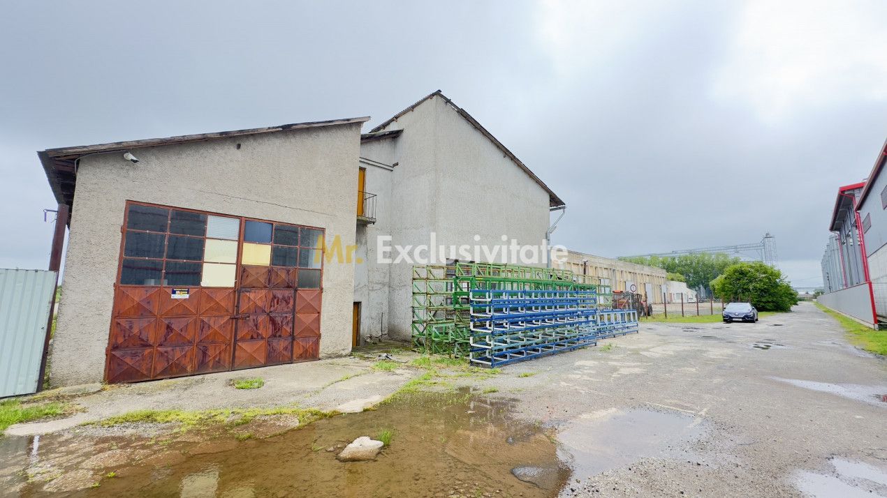 Clădire Industrială Hală Producție, Depozitare, Birouri-Teren 3140 mp - Carei - Poză 13