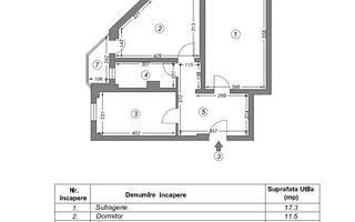 Inel I | Apartament 2 camere, preț avantajos! - Poză 1