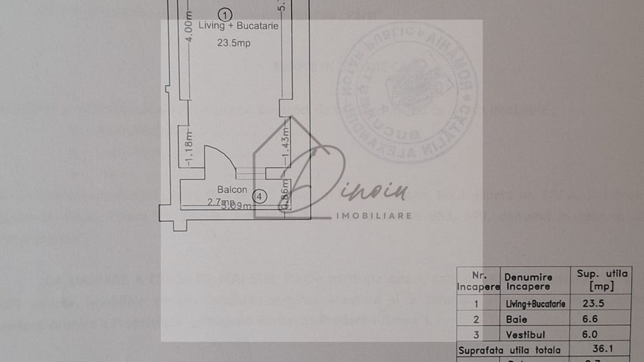 Studio Premium Ivory Pipera I 39mp, BALCON I Mutare imediata I COM 0% - Poză 3