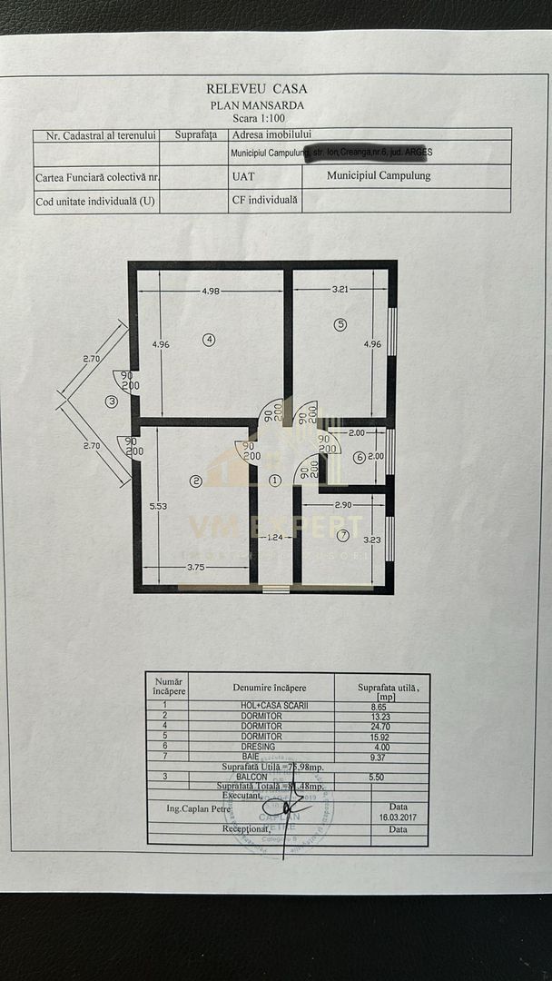 VILA 5 CAMERE,TEREN 560 MP, CAMPULUNG, ARGES - Poză 37