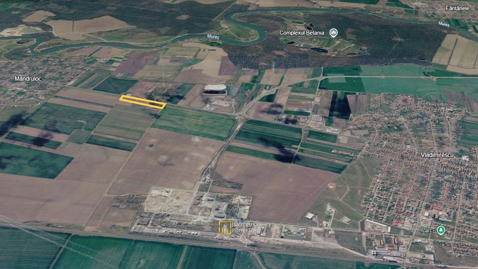 De vanzare teren arabil cu deschidere la E68, Vladimirescu - Poză 3