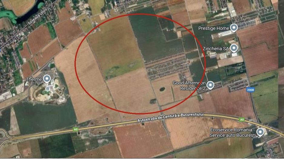 Oportunitate achizitie teren 55000 mp in Balotesti- Therme Bucuresti - Poză 2