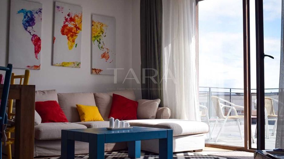 Penthouse cu 3 camere de închiriat - Între Lacuri - Poză 1