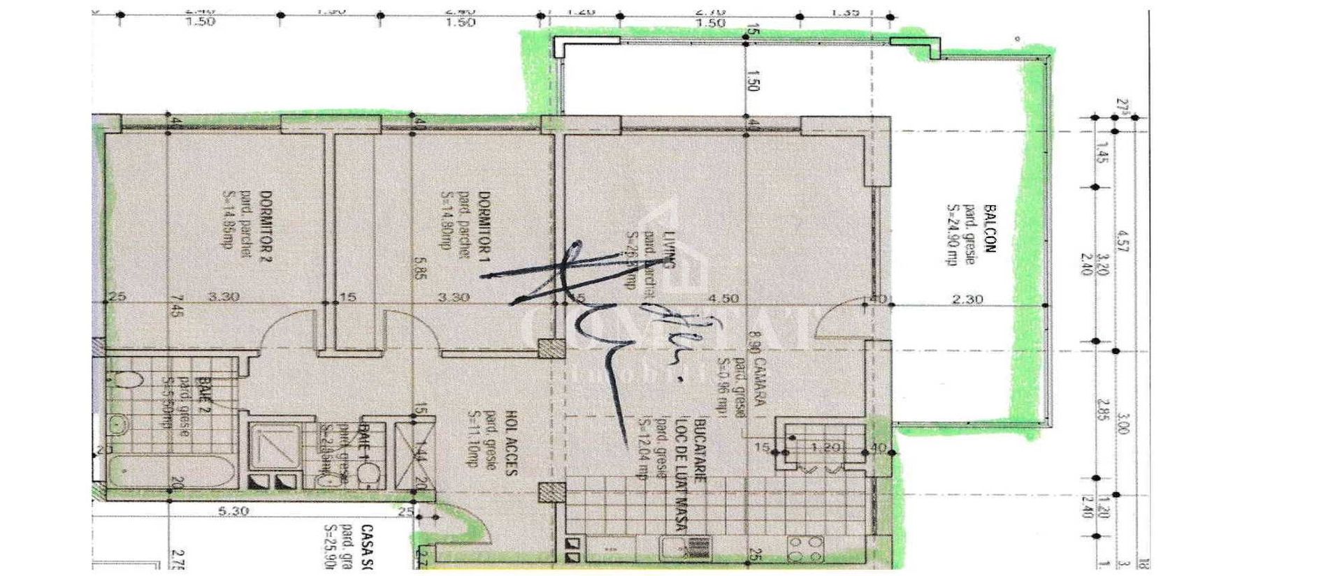 Apartament 3 camere | Andrei Muresanu - Poză 8