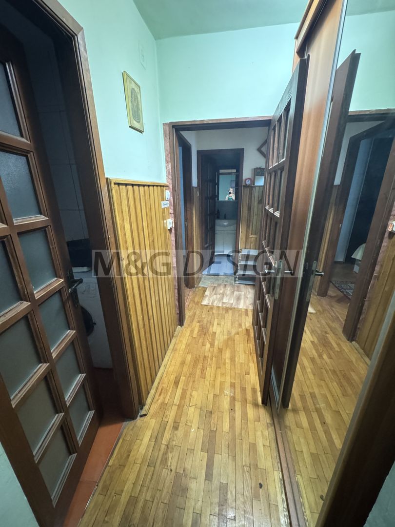 Inchiriez 3 camere decomandat etaj 1 Dorobanti - CENTRALA PROPRIE - Poză 14