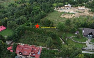 Teren intravilan 1.612 mp | 2 fronturi | Vedere Bucegi | Bran Poarta - Poză 2