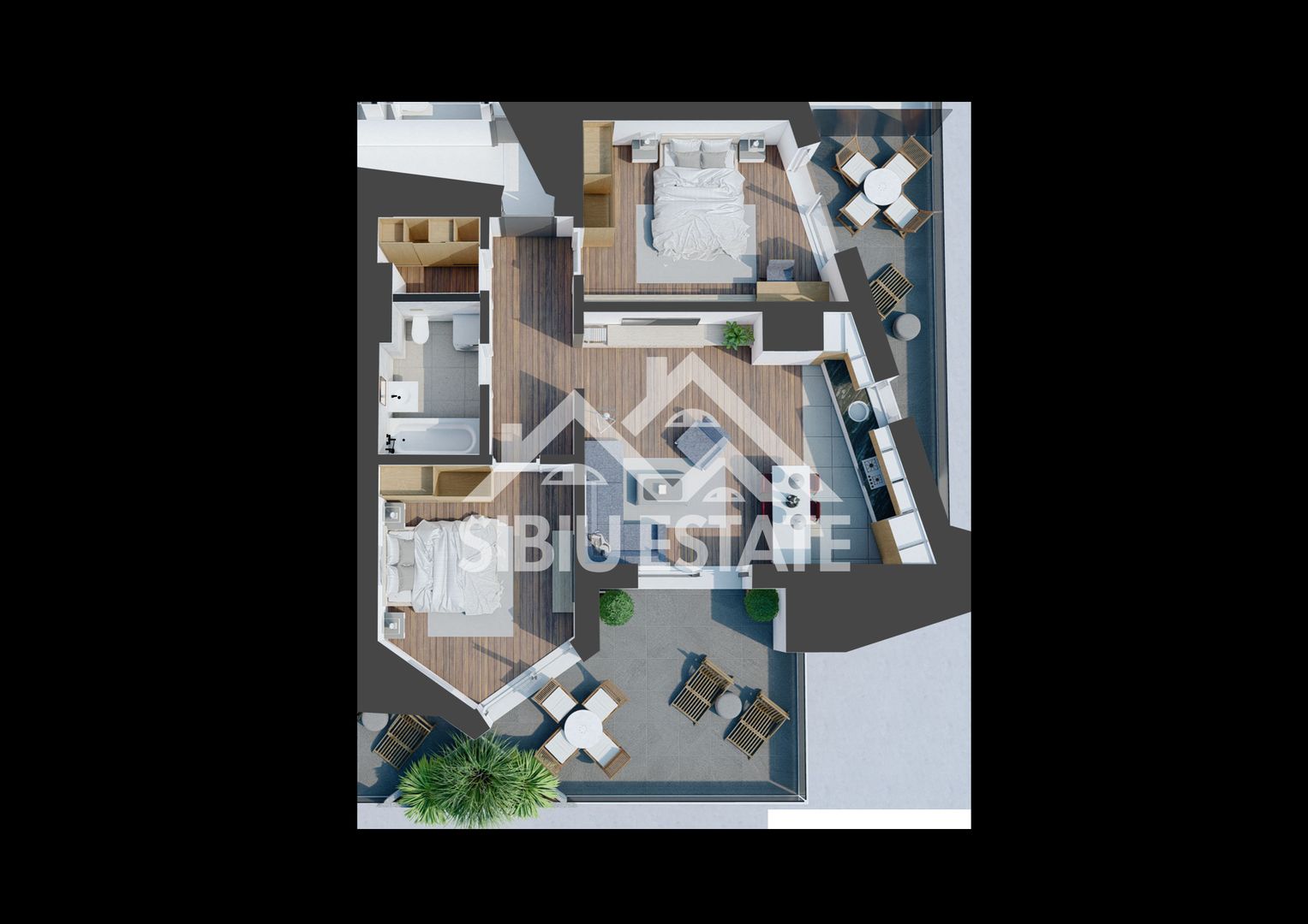 Apartament cu 2  camere-Design avangardist și confort contemporan - Poză 6