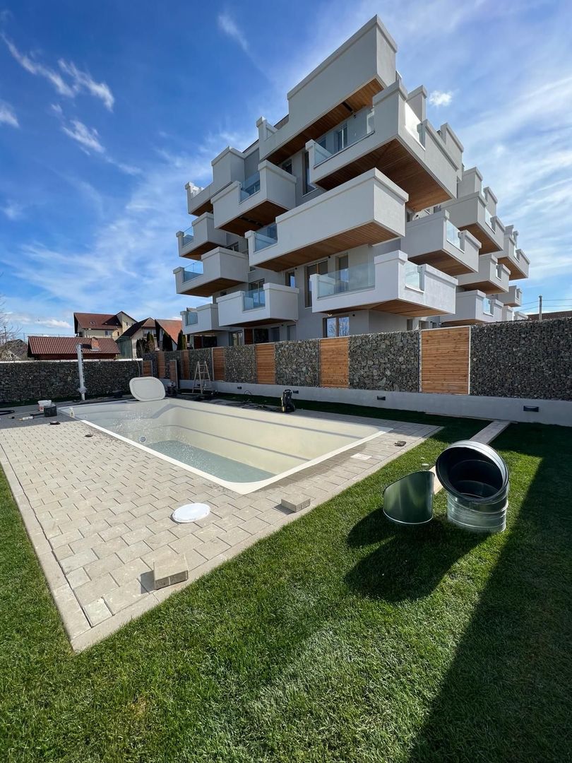 Chirie apartament 3 camere - piscina - parcare subterana, Sibiu - Poză 3