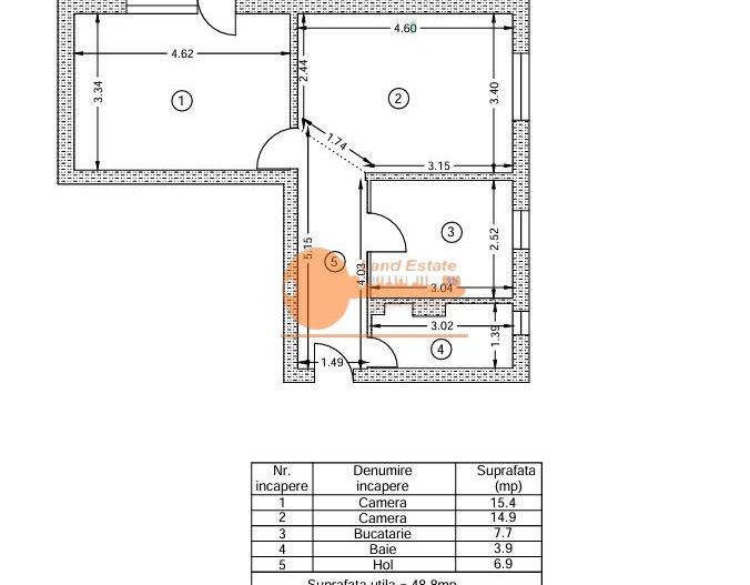 Apartament cu 2 camere in zona Parc Tineretului - Poză 6