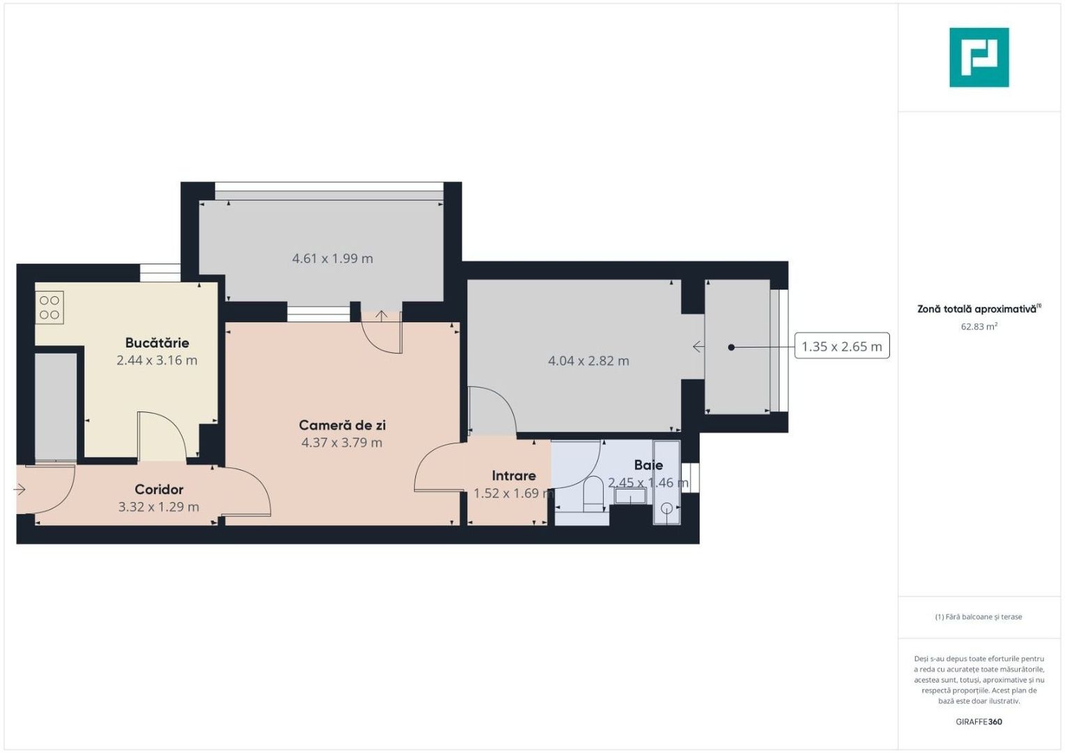 Oportunitate de Investiție! Apartament cu 2 Camere în Zona Aradului! - Poză 14