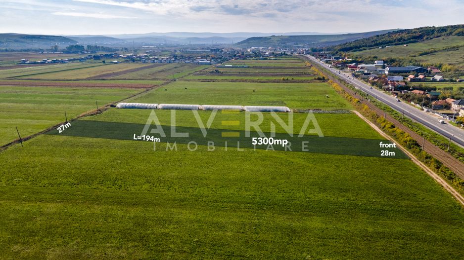 COMISION 0% - Teren intravilan - 5300mp - DN1C - Jucu de Mijloc - Poză 5