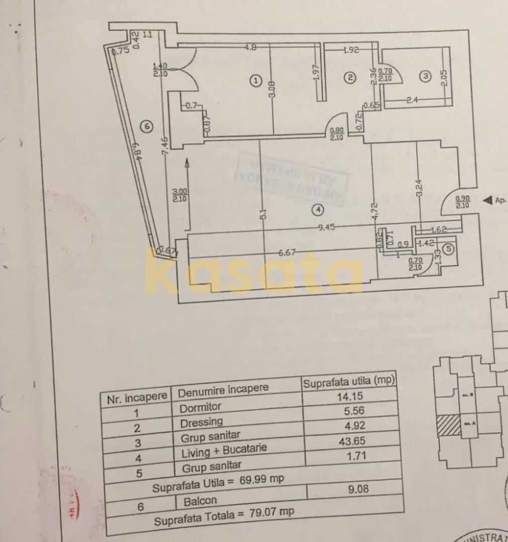 Apartament de vanzare – 2 Camere | Zona de Nord | Complex Upground - Poză 8