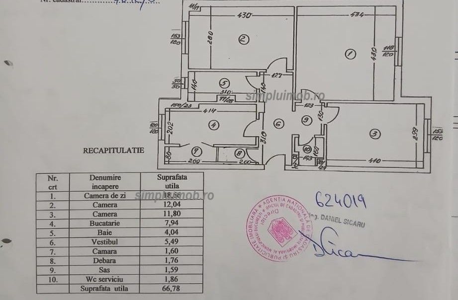 Decomandat- 3Camere- Crangasi Lacul Morii - Schiță 14
